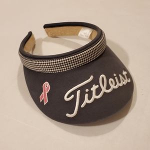 Titleist pink ribbon sun visor